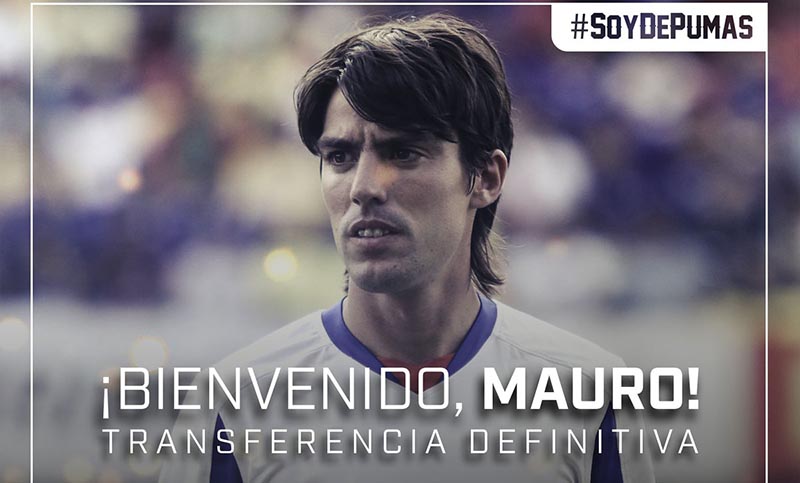 Pumas de México anunció la contratación de Mauro Formica
