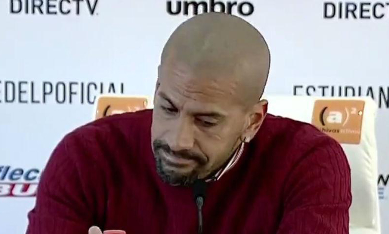 Verón: «Tuve ganas de largar todo al verme superado por esta situación»