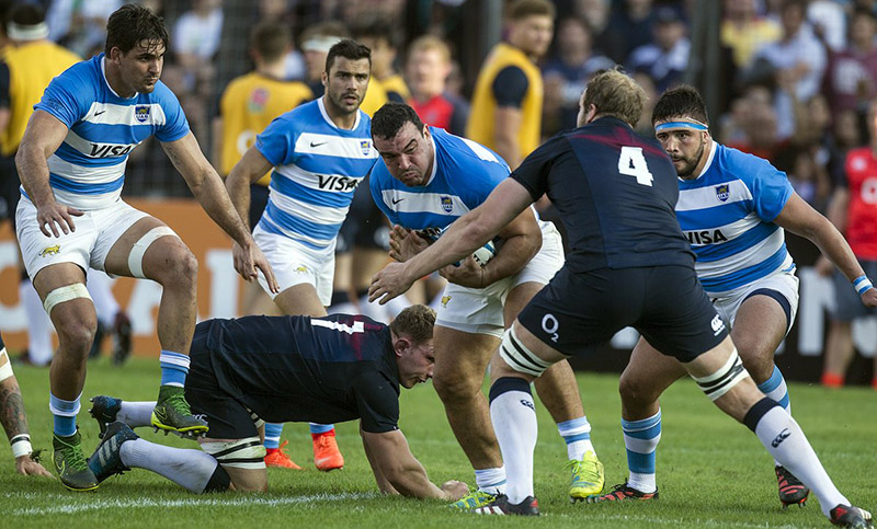 Los Pumas volvieron a caer en un amistoso con Inglaterra