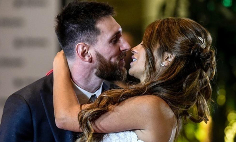 ¡Lionel Messi y Antonela Rocuzzo ya son marido y mujer!