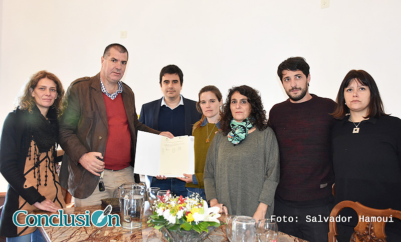 Concejales brindaron apoyo a los padres de Micaela García para proyectos de ley