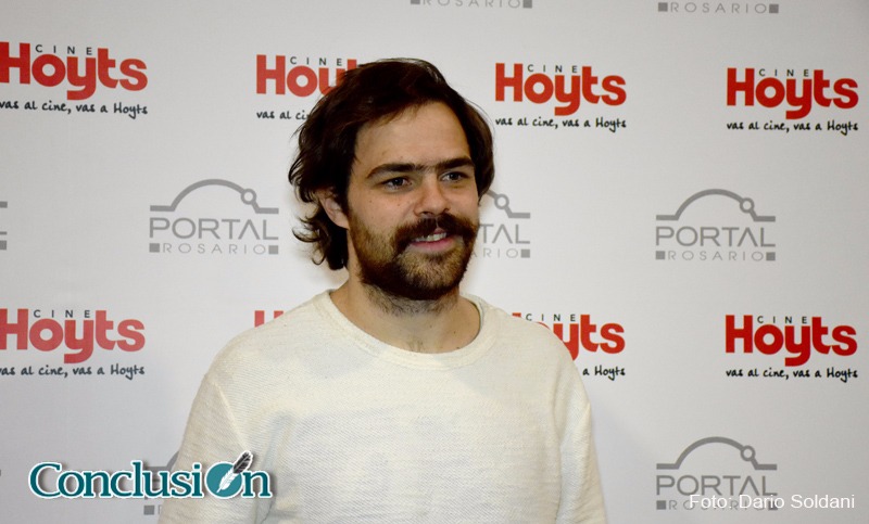 Peter Lanzani presentó su nueva película en Rosario