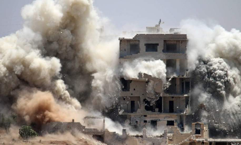 Al menos ocho civiles muertos por un bombardeo de la coalición en Siria