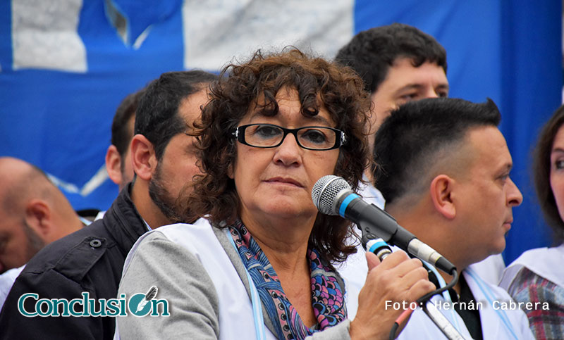 Sonia Alesso: «Estamos en Rosario para explicar el por qué de esta lucha»