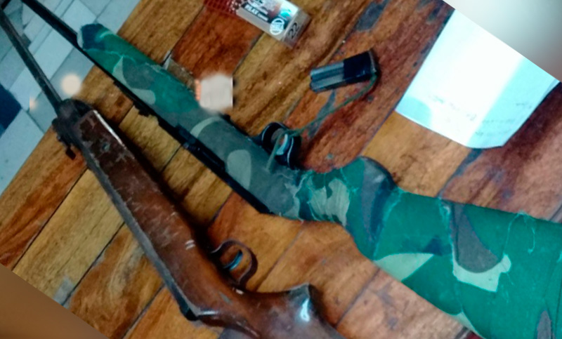 Tres allanamientos y detenidos por diversos hechos de abuso de armas
