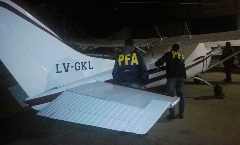 Chaco: secuestran avioneta vinculada a la banda que ocultó dos toneladas de cocaína