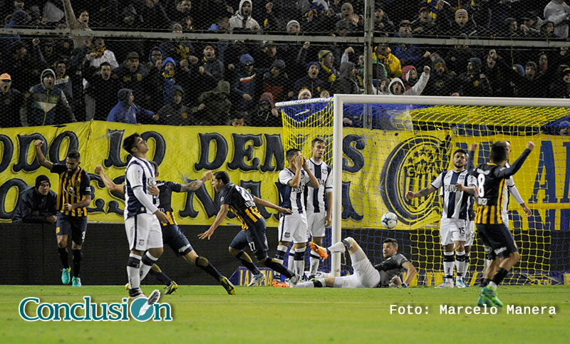 Central reaccionó y empató ante Talleres un partido clave por la Sudamericana