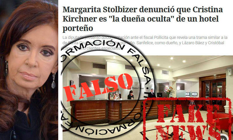 Stolbizer denunció y Cristina respondió en Twitter: «Es una fake news»