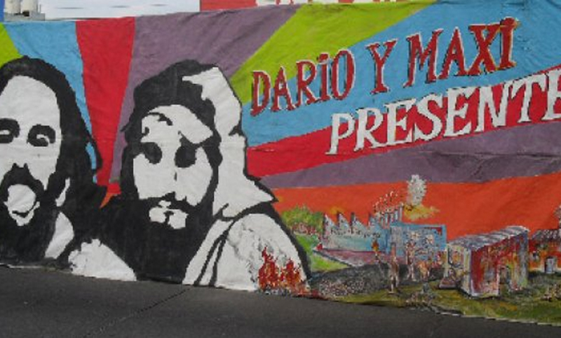 Comenzaron los actos a 15 años de las muertes de Kosteki y Santillán
