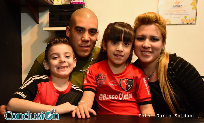 “Hoy sentarnos a tomar mates y estar los cuatro juntos es el mejor regalo”