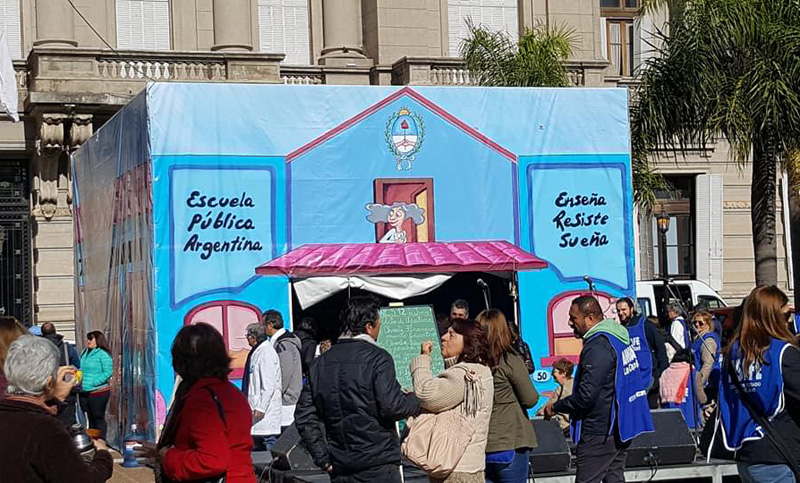 Con docentes de todo el país, se inauguró la escuela Itinerante en Santa Fe