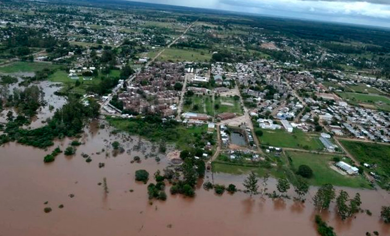 Crecen los ríos en el Litoral: hay más de 5 mil afectados en Corrientes y Entre Ríos
