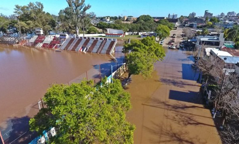 Más de 2.800 personas fueron evacuadas por las inundaciones en Entre Ríos