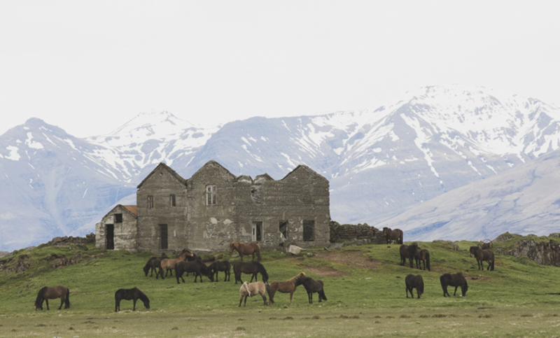 Islandia sin nieve en todo el año