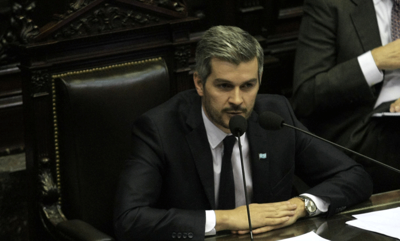 Marcos Peña dio un nuevo informe de gestión en Diputados