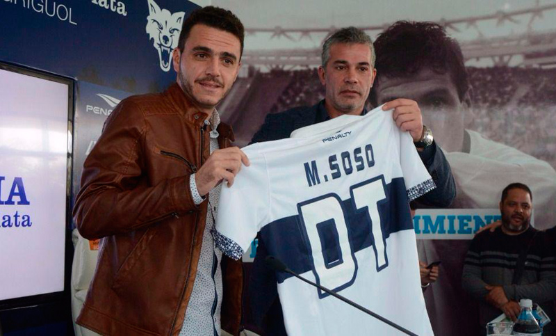 El rosarino Soso llegó a Gimnasia y prometió un “equipo ofensivo”