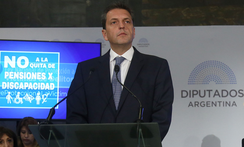 Massa: «Al gobierno le interesan más las grandes empresas que las pymes»