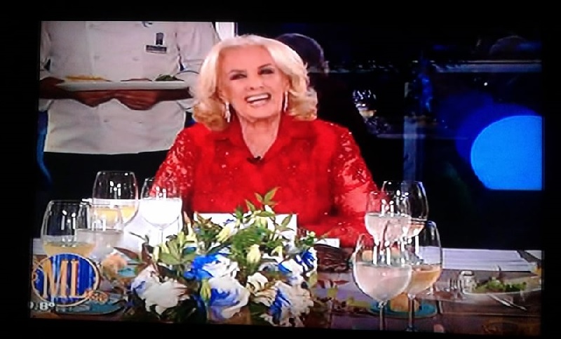 Mirtha Legrand emitió su programa en Rosario