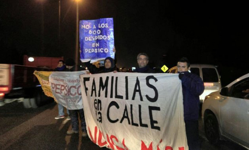 Marchas, cortes y actividades en Rosario y el país por despedidos de Pepsico