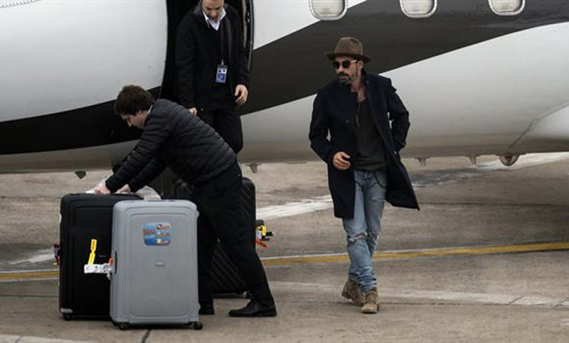 El casamiento de Messi: el «Pocho» Lavezzi ya aterrizó en Rosario