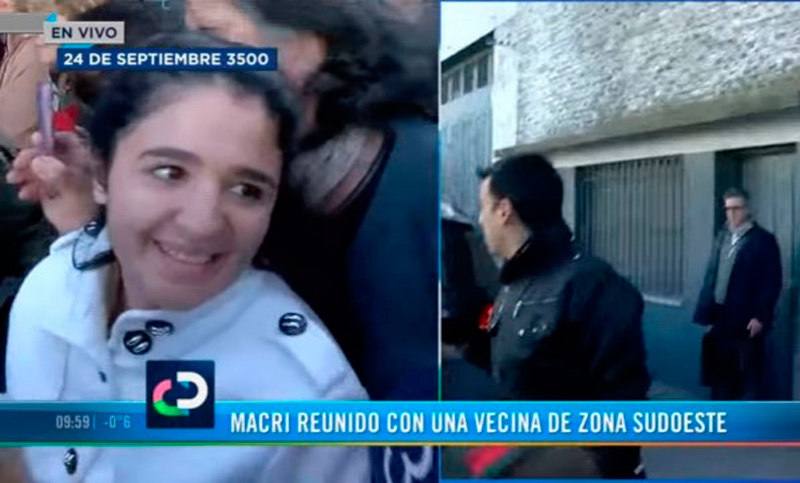 Una asesora del PRO, entre los convocados “espontáneos” por la visita de Macri