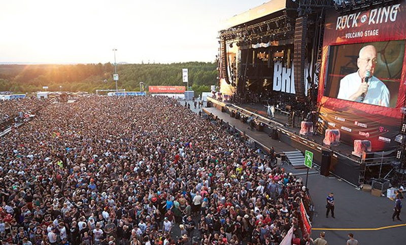 Desalojaron en festival de rock en Alemania por amenaza terrorista