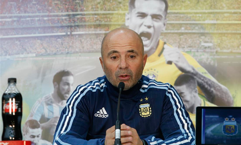 Sampaoli: «Es muy buena la emoción y los intentos que tuvo Argentina»