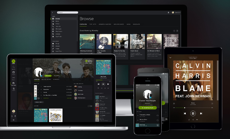 Spotify y Netflix continúan creciendo en el servicio de streaming