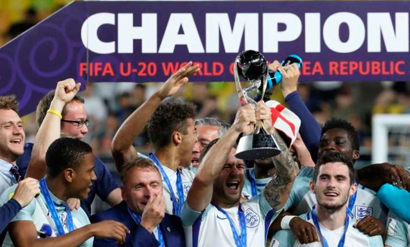 Inglaterra se coronó campeón del Mundial Sub 20 en Corea del Sur