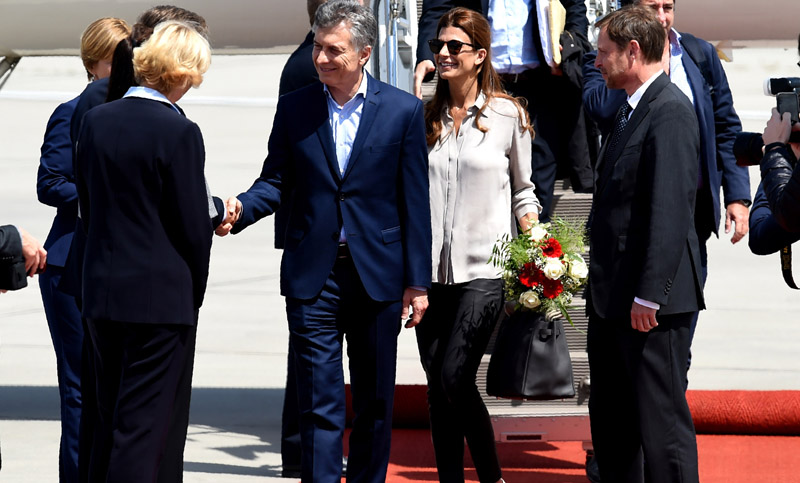 Macri llegó a Hamburgo para participar de la cumbre del G20