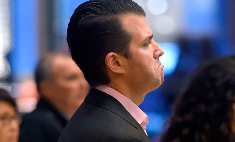 El hijo mayor de Trump, aún más complicado por el Rusiagate