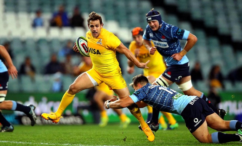 Los Jaguares apabullaron a los Warathas en el Súper Rugby