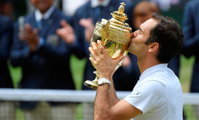 Federer agranda su leyenda y conquista su octavo Wimbledon