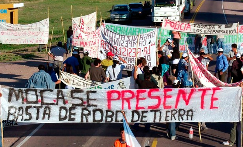 Intento de desalojo de familias indígenas en el norte argentino