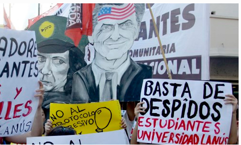 En Argentina hubo más de 22 mil despidos y suspensiones durante 2017
