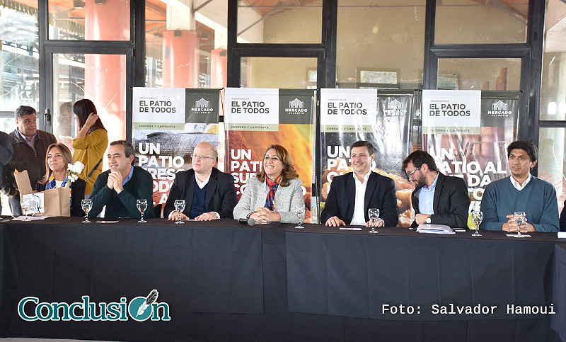 Mercado del Patio: se firmaron los contratos de los adjudicatarios