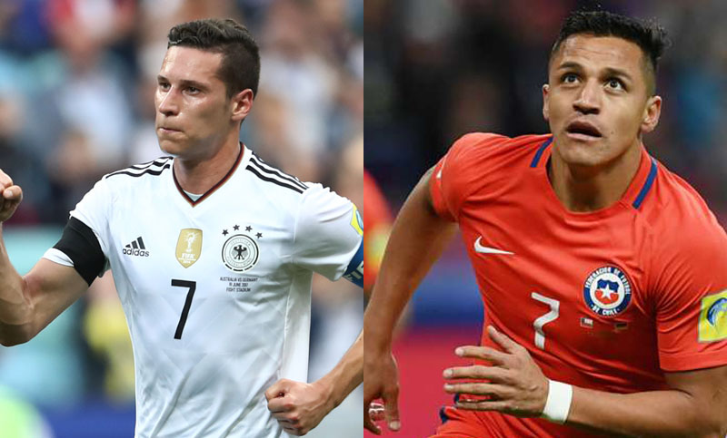 Alemania y Chile, protagonizarán la final de la Copa Confederaciones