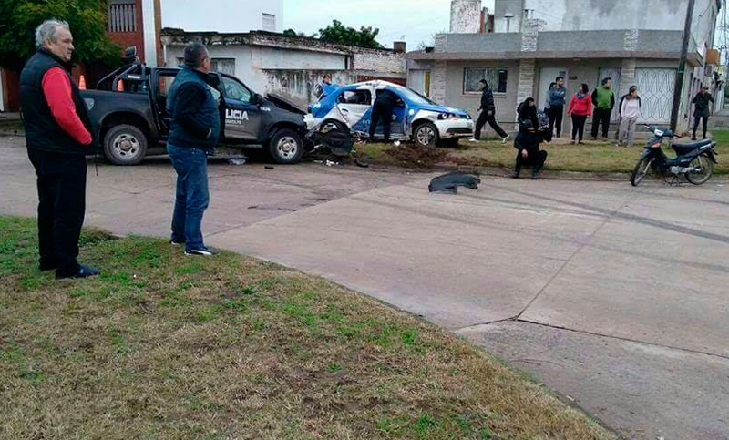 Venado Tuerto: falleció mujer policía luego de choque de patrulleros