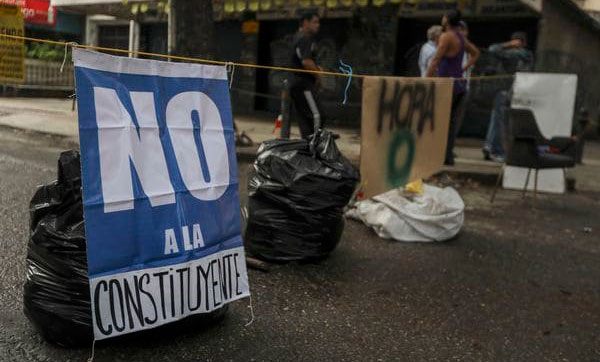 Oposición venezolana inicia huelga de 48 horas contra Constituyente de Maduro