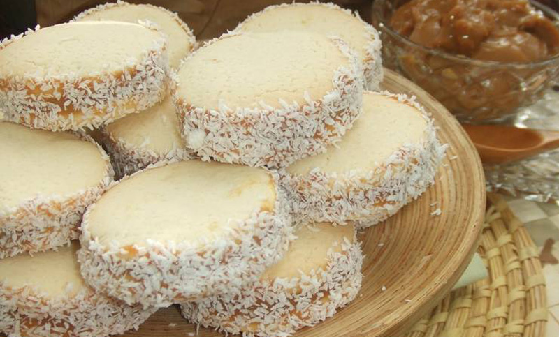 Alfajores de maicena: clásico de las meriendas