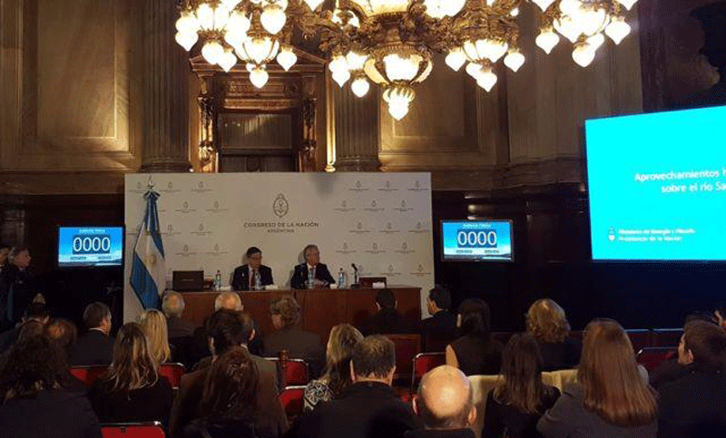 Senado: audiencia pública por la construcción de dos represas en Santa Cruz