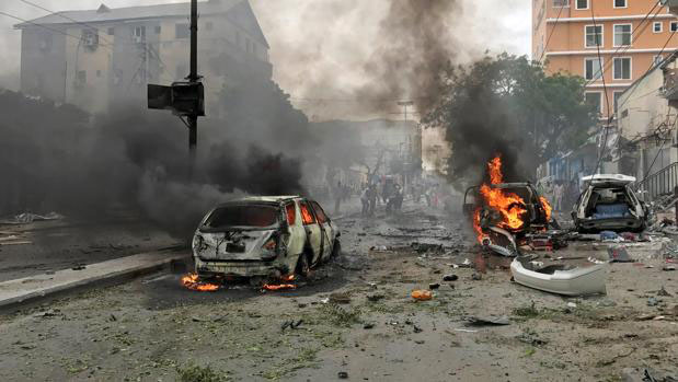 Al menos cinco muertos en un atentado en Mogadiscio