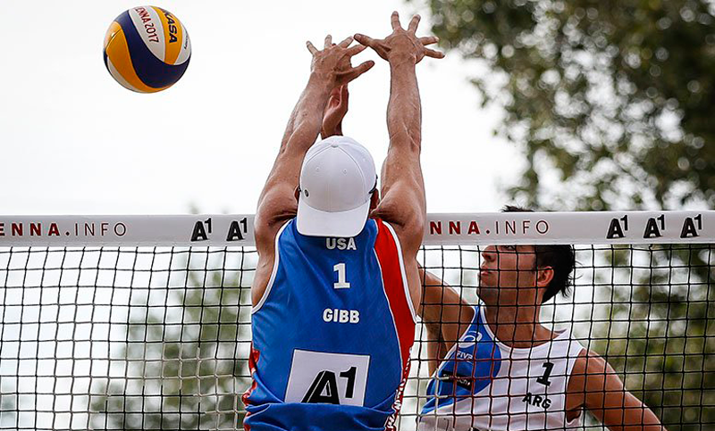 Capogrosso y Azaad perdieron en su debut en el Mundial de beach vóley