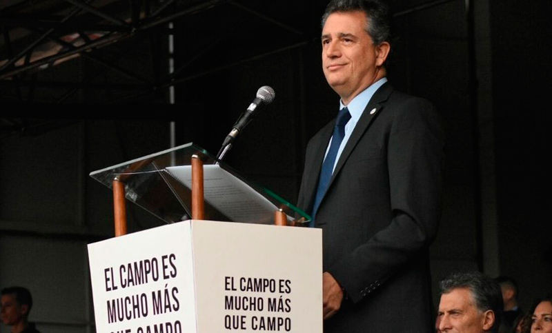 Una fuerte crítica contra el titular de la Sociedad Rural