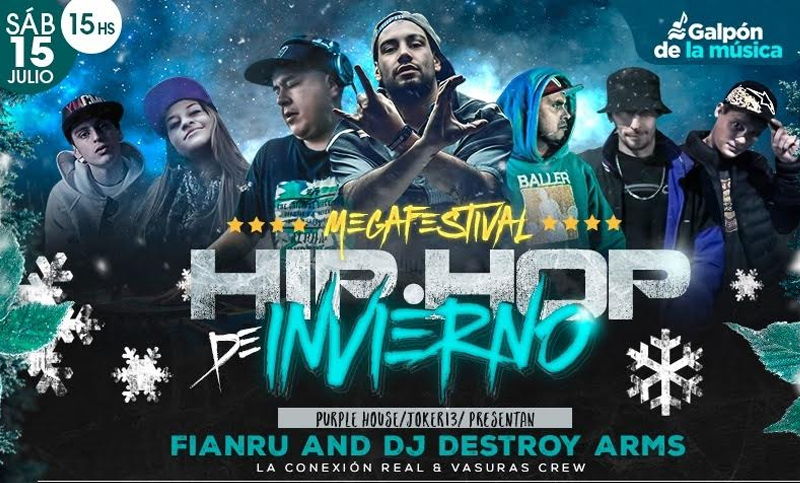 Hoy se desarrolla el Megafestival de Hip-Hop de Invierno Rosario 2017