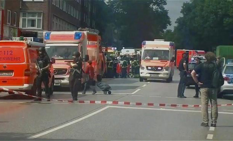 Un muerto y varios heridos acuchillados en un supermercado de Hamburgo
