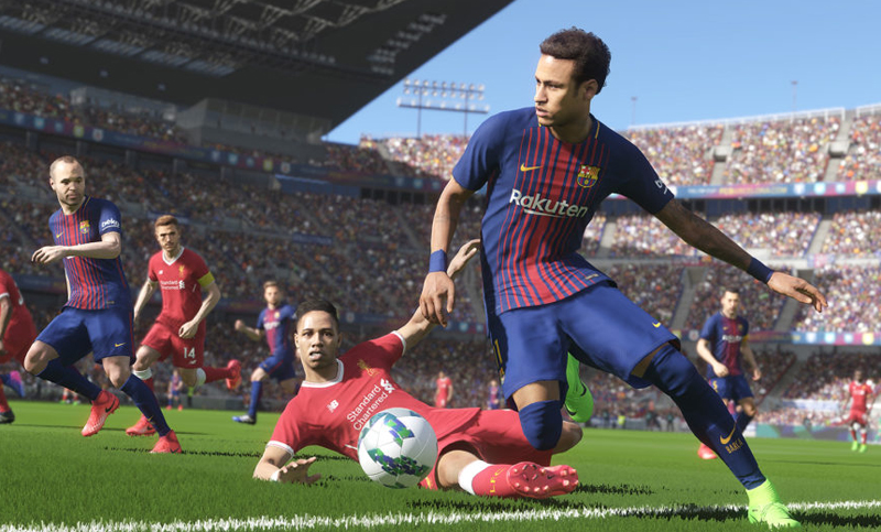 Lanzan una versión de prueba del Pro Evolution Soccer 2018
