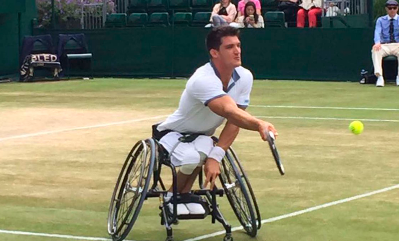 ¡Histórico! El Lobito Fernández jugará la final de Wimbledon