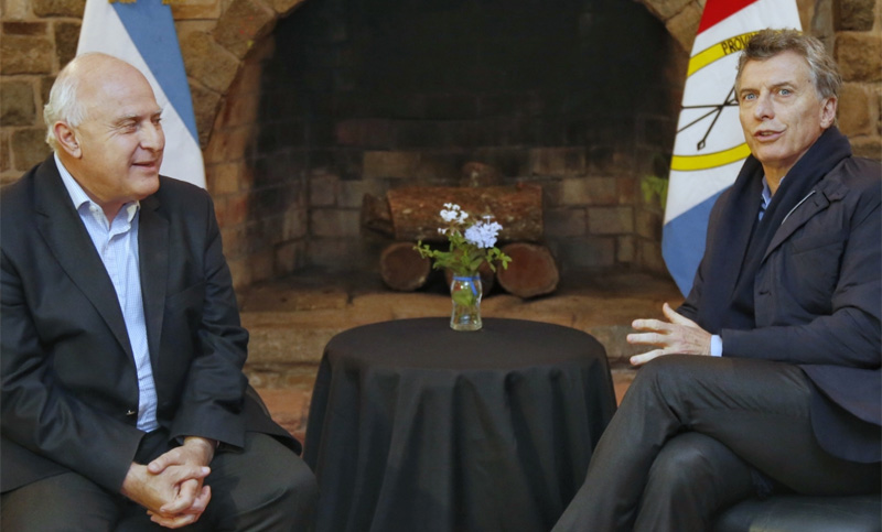Lifschitz se reunió con Macri y hablaron de todo