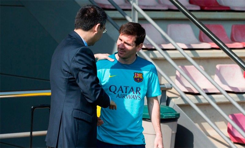 Es oficial: Leo Messi renueva con Barcelona hasta 2021